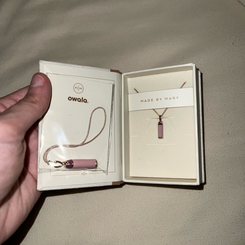 Owala charm necklace & bottle charm